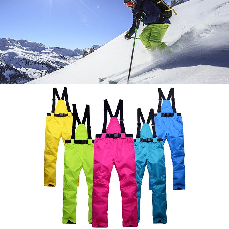 Men Sentinel Tailored Waterproof Snow Pant Warm Bib Pant for