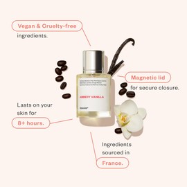 Dossier - Ambery Vanilla 1.7Oz (50ml) - Eau de Parfum - Inspired by Y S.L's B.lack O.pium - Long-lasting Fragrance - Feminine