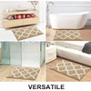 Homaxy Non-Slip Bath Mat, Bathroom Rug, Washable, High Pile, Bath