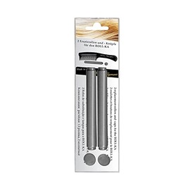 HERCULES SÄGEMANN - 79402 E Replacement Rollers | Silver Replacement Rollers For Our 79402 Roll Comb | Pack of 2