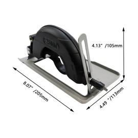 Dnyta Angle Grinder Holder 45 Degree Adjustable Cutting Machine Base Angle Grinder Accessories Shield Cover for 100-125mm Adjustable Angle-grinder Bracket