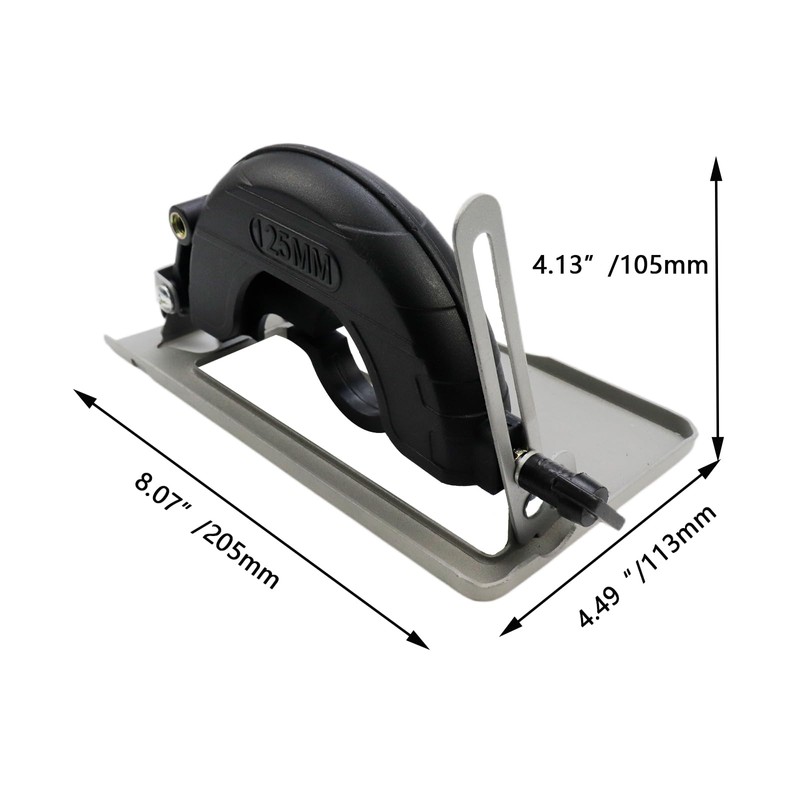 Dnyta Angle Grinder Holder 45 Degree Adjustable Cutting Machine Base