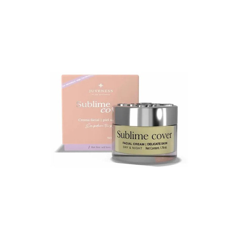 Juveness Crema Facial Hipoalergénica Sublime Cover Sens Piel Sensible 50mL