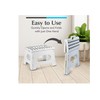 georglasko_8 Folding Step Stool Sturdy Support Lightweight Laundry Adults Kids