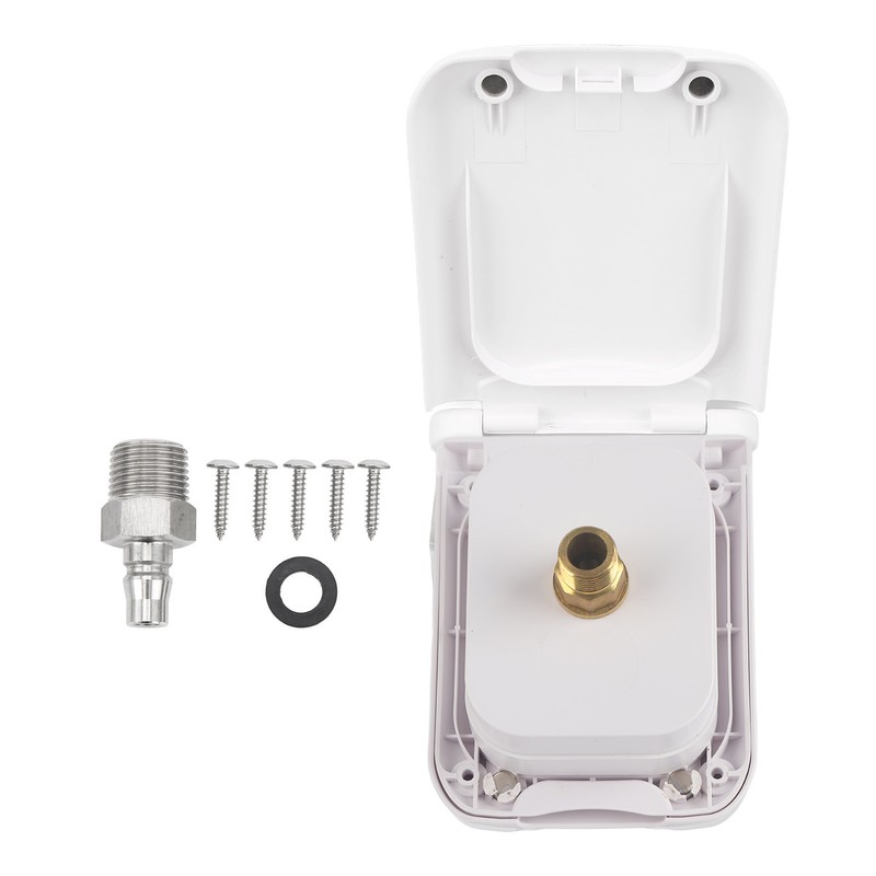 RV Water Inlet Hatch with Magnetic Cover High Hardness Wearproof