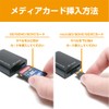 SD Card Reader/Writer, USB3.2 Gen1 Compatible, USB-TYPE-C, Black, USR-CSD1/BK, SD