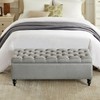 Busaurus Storage Ottoman Bench 50.2 Inches, Upholstered End of Bed