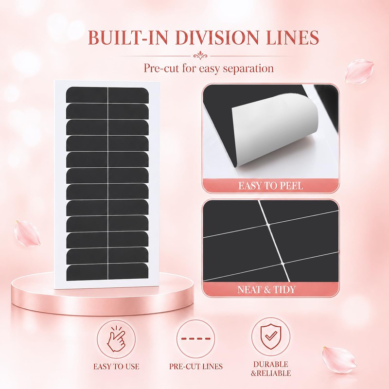 CNCBO 180pcs Hair Extension Tape, Double Sided Tape for Hair