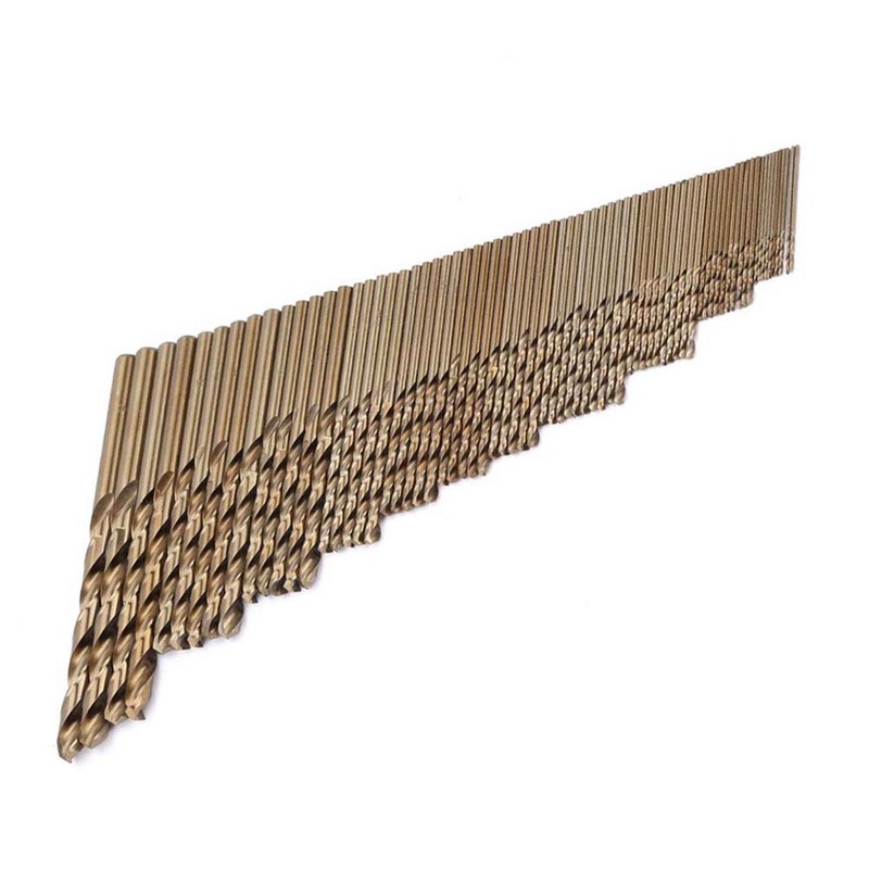 74pc M35 Cobalt Drill Bit Set HSS-CO Twist Drills Bit