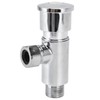 Urinal Flush Valve, Zinc Alloy, Manual Time Delay Urine Flush