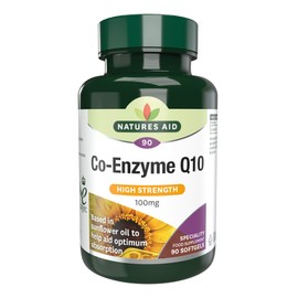 Natures Aid Co-Q-10 Tablets 100mg Pack of 90