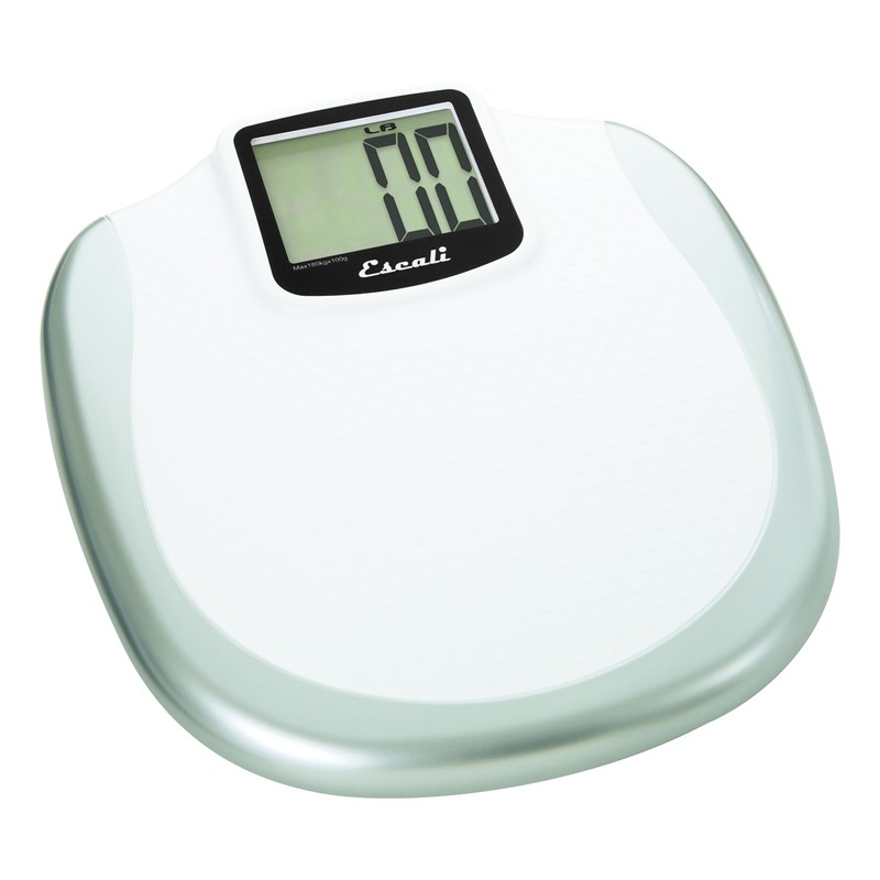 Escali Extra Large Display Digital Bathroom Scale for Body Weight