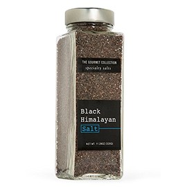 The Gourmet Collection Black Himalayan Salt 320 grams Glass Jar - Single Pack