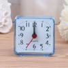 fatteryu Mini Square Quartz Beep Alarm Clock Plastic Desk Table