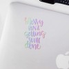 Messy Bun and Getting Stuff Done (Hologram) (Set of 2)