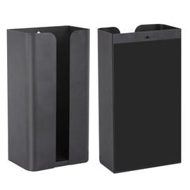 AMEITECH Magnetic Tissue Case, Paper Holder, Tissue Holder, Floating Storage, Can Be Cut with One Hand, Magnetic, Kitchen, Wash, Washing Machine, Black