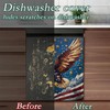 Bald Eagle Dishwasher Magnets Decorative Cover,4th of July Waterproof Magnetic