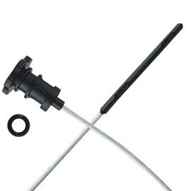 POWERWORKS 5.7 L HEMI V8 Automatic Transmission Dipstick PERMANENT LOCKING Fit for 300C, Challenger, Charger, Magnum with and NAG1/W5A580 - Stays in vehicle