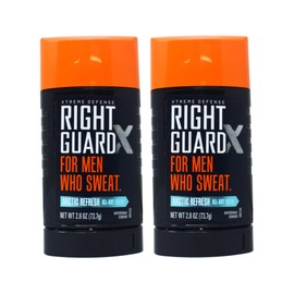 Right Guard Total Defense 5, Invisible Solid, Antiperspirant Deodorant, Arctic Refresh, 2.6 Oz. (Pack of 2)