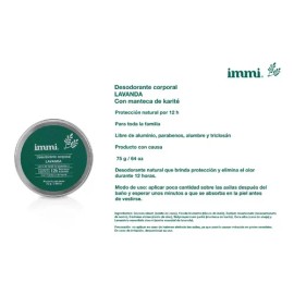 Immi desodorante natural lavanda 75gr