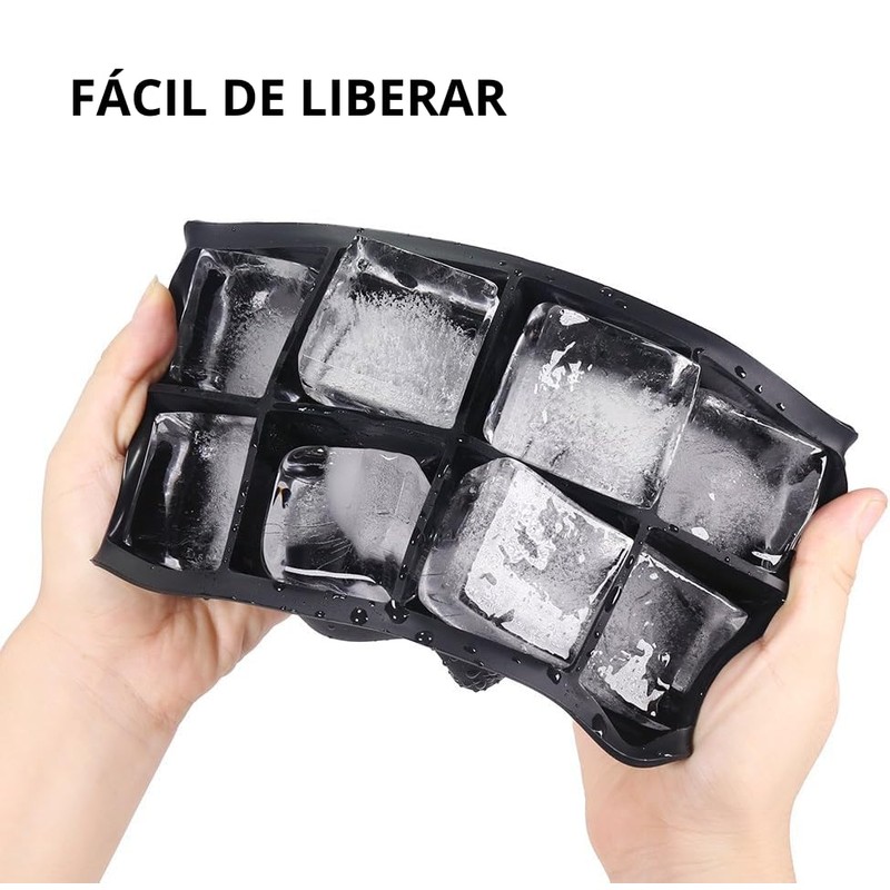 U Chef Moldes de Silicona para Cubitos de hielo, (,