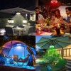 BIGMONAT Battery Operated Hanging Lights Outdoor Patio Umbrella Light RF