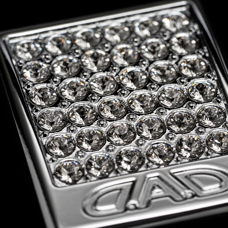 Garson D.A.D Crystal Hazard Button Emblem T-E Crystal Voxy/Noah SB197-01-01