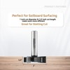 CSOOM 3PCS CNC Spoilboard Surfacing Router bit, 1/2'' Shank,1/2'' Cut