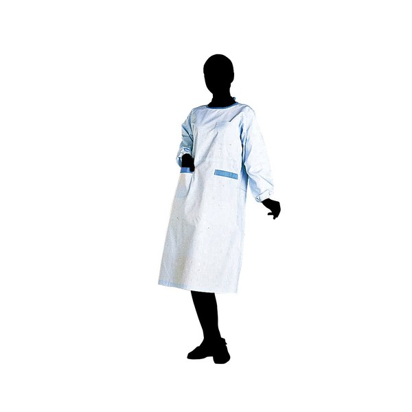 Antibacterial Preventive Clothing (Sax) S /0-3552-01