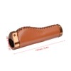 DEWIN Leather Bike Handle Grips, 1 Pair Retro Bicycle Grips