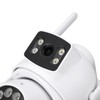 Dual Lens Security Camera 360° Pan Tilt Wireless Surveillance Camera