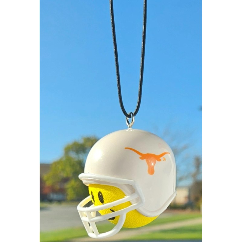 Texas Longhorns Football Hanging Car Rear-View Mirror Dangler Auto Accessory