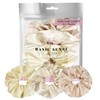 Luxurious Shimmering Hair Satin Scrunchies for Women Updo Ponytail Holder