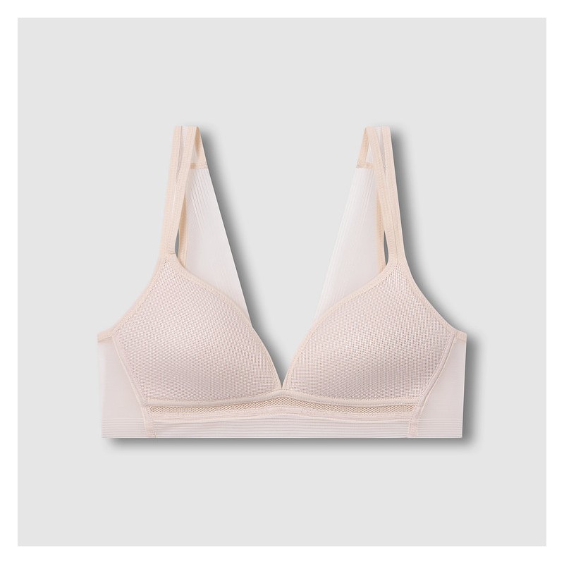 JAJU [JAJU] YEAH JAJU AIR Mesh No-Line Crop Bra (Choose