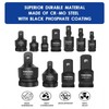 TONYNOL 11pcs Impact Adapter and Reducer Set and Universal Joint