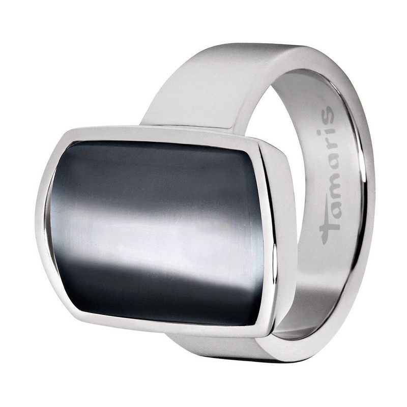 Tamaris BECKY 100422 Stainless Steel Ring Black silver