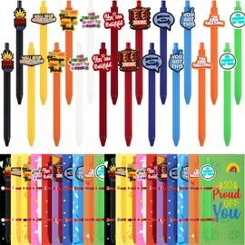 Ulema 20 Pcs Inspirational Ballpoint Pens, Motivational Pens, Inspiration Appreciation Gifts for Teacher, Graduation, Nurses Day, Mother's Day and Office Coworkers.