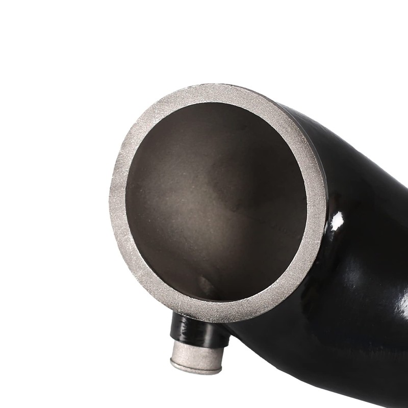 OCTAOR LLY Engine Turbo Mouthpiece, Stainless Steel Inlet Manifold Intake