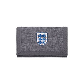 FOCO Officially Licenced Football Club Heather Grey Wallet (England)