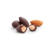 LILY'S Dark Chocolate Style No Sugar Added Covered Almonds Bag,