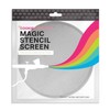 The Cookie Countess Magic Stencil Screen Airbrushing Tool Food-Safe Stainless Steel Airbrush Screen