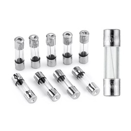Fast-Blow Fuse F8AL250V 5x20mm Pack of 10 Glass Fuse 8A 8Amp 250V Glass Fuses 0.2x0.78 Inch
