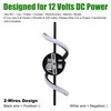 Homdec 12V Modern LED Wall Sconce, 7W RV Vanity Light