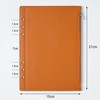 Moterm Zipper Flyleaf for A5 Organiser - with Card Slots