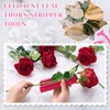 2pcs Rose Thorn Stripper Tools, Leaf Stripper Tool，Plastic Rose Leaf