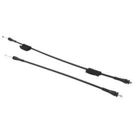 2Pcs Side Door Latch Release Cables for Ford E150 E250 E350 E450 E550 Van Super Duty 1992-2014 Right Side Hinged Cargo Door Replacement Cable 6C2Z15264A00AB