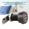 QANYEGN Combination Cam Lock, Cabinet Combination Locks, 3 Digit Combination