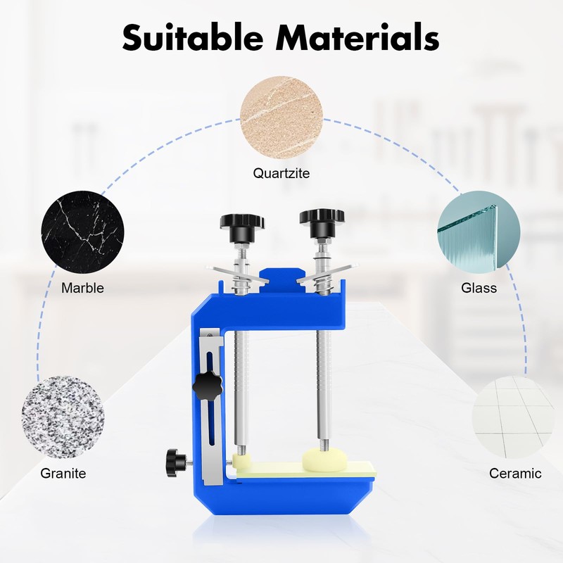 45° Miter Clamp Miter Install Tool, 32x20cm Corner Clamp Granite