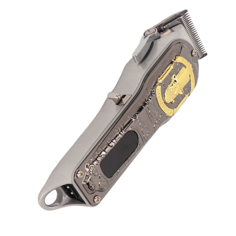 Electric Hair Trimmer Barber Shop Retro Hair Clippers Kit Digital