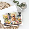 Caroline's Treasures DAC6822GCA7P Decorating Easter Golden Retriever Greeting Cards Pack